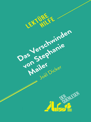 cover image of Das Verschwinden von Stephanie Mailer